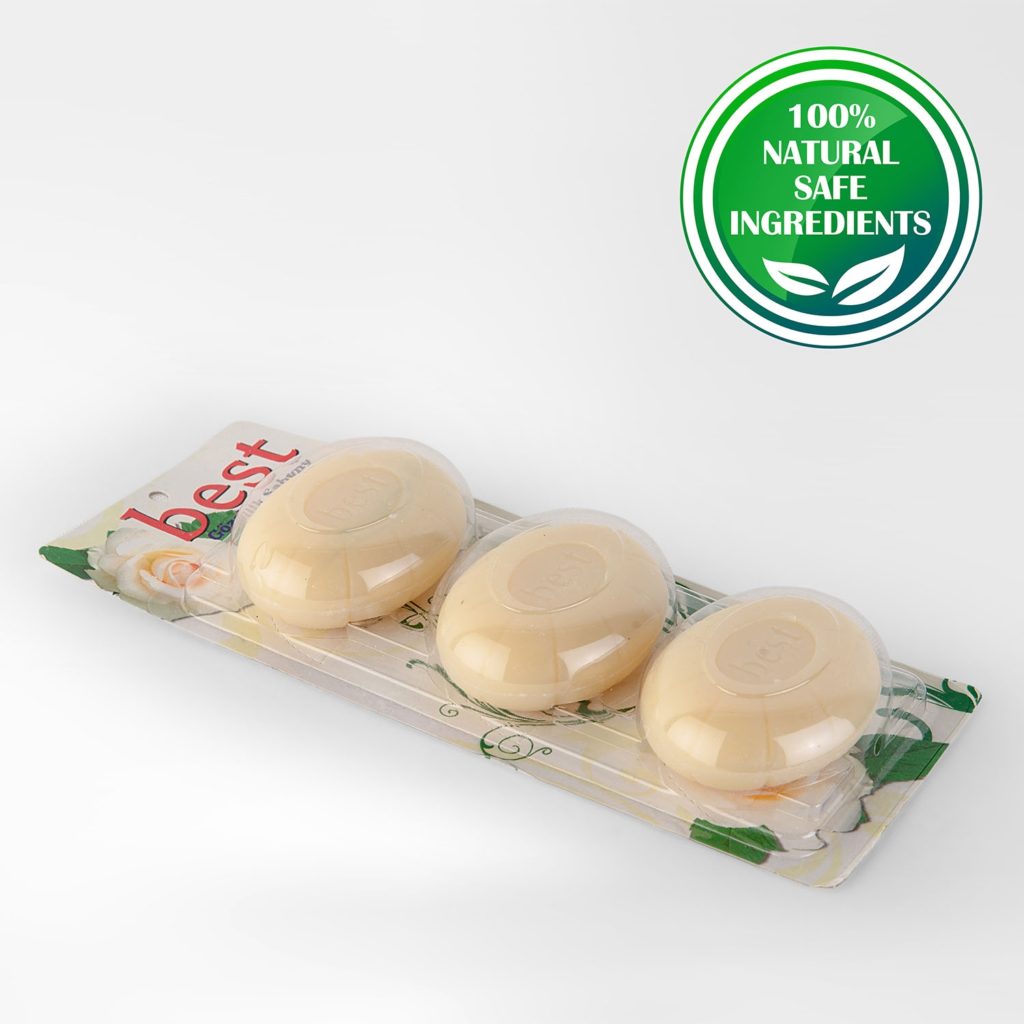 Best Yellow Rose Toilet Soap — 3-Bar Pack