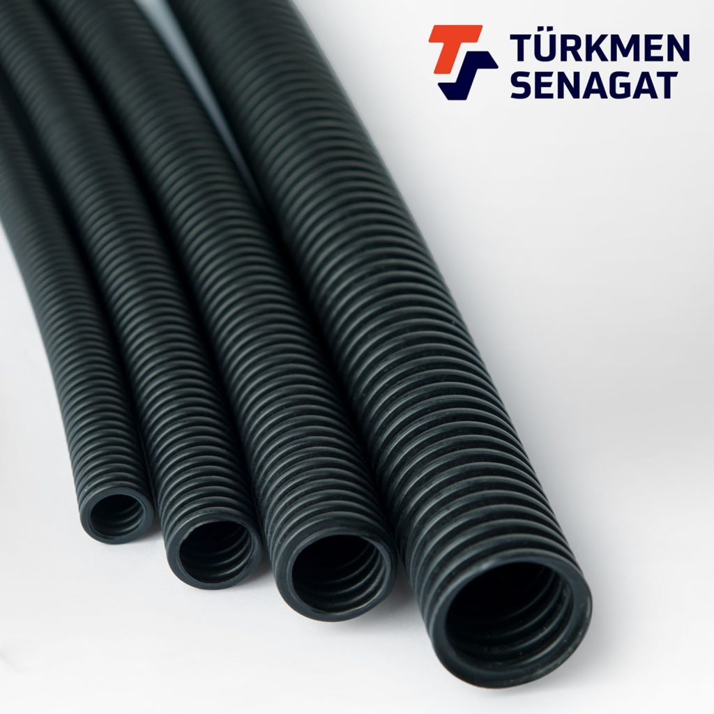 Сorrugated cable protection pipes wholesale from Turkmenistan