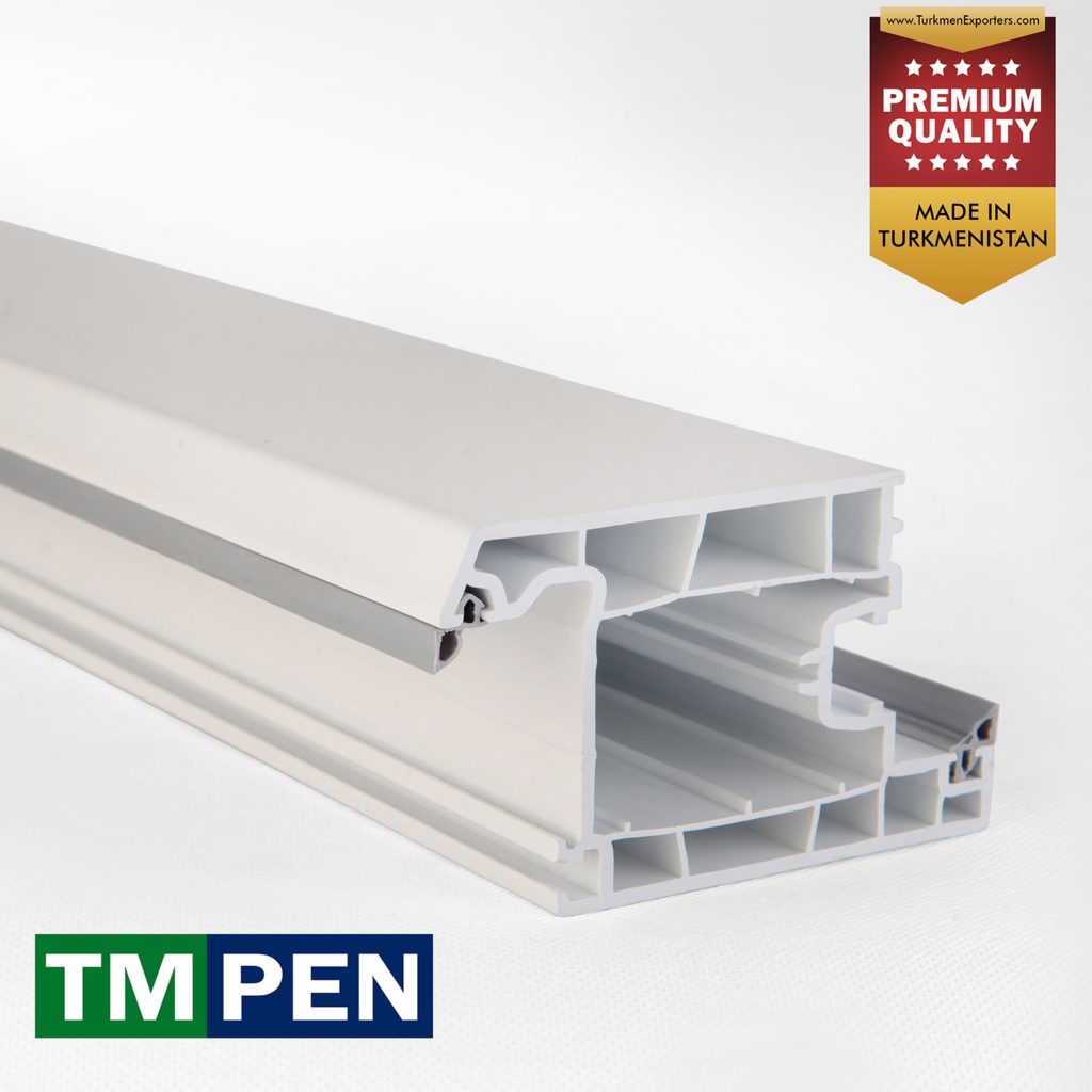 PVC plastic window and door profile