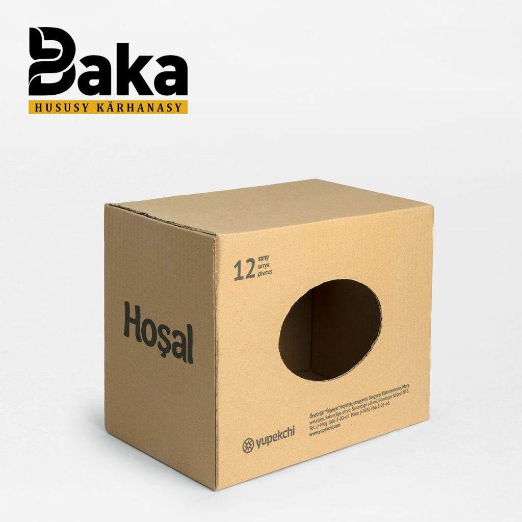 Cardboard box in Turkmenistan