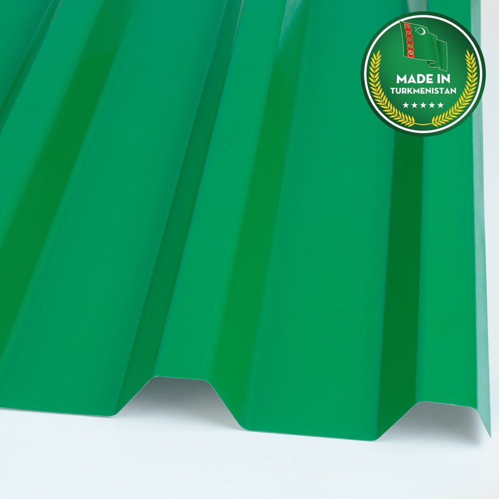 Steel tile roof sheet in Turkmenistan