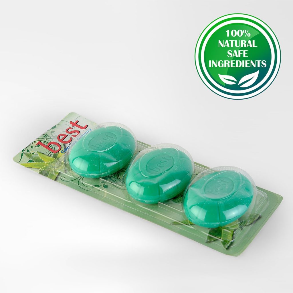 Best Aloe Vera Toilet Soap — 3-Bar Pack