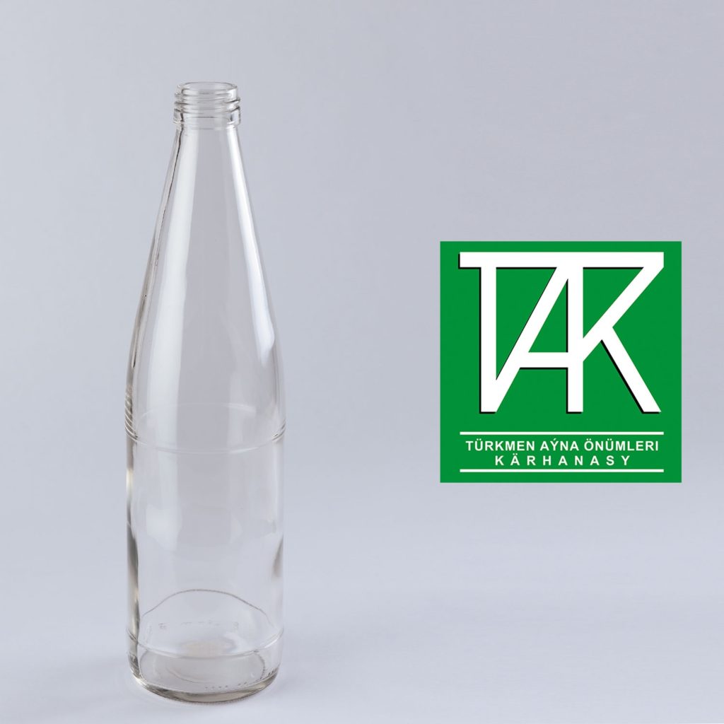 Glass bottle for non-alcoholic drink in Turkmenistan