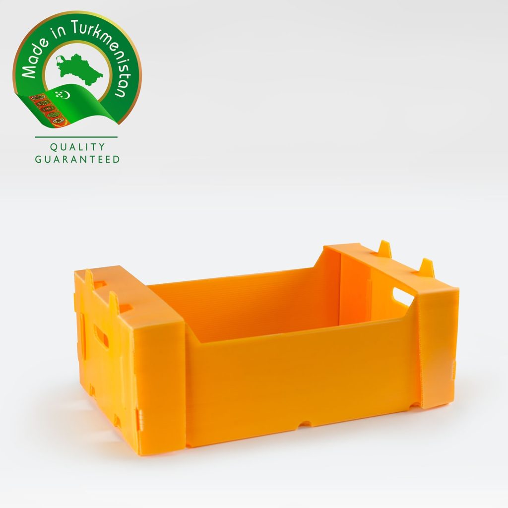PP corrugated plastic box Made in Turkmenistan