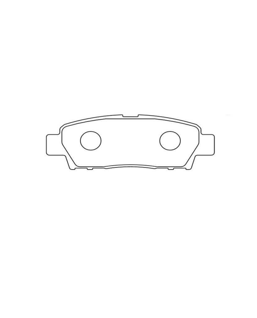 Break Pad  (Toyota Avalon 1995-1997) — view 2