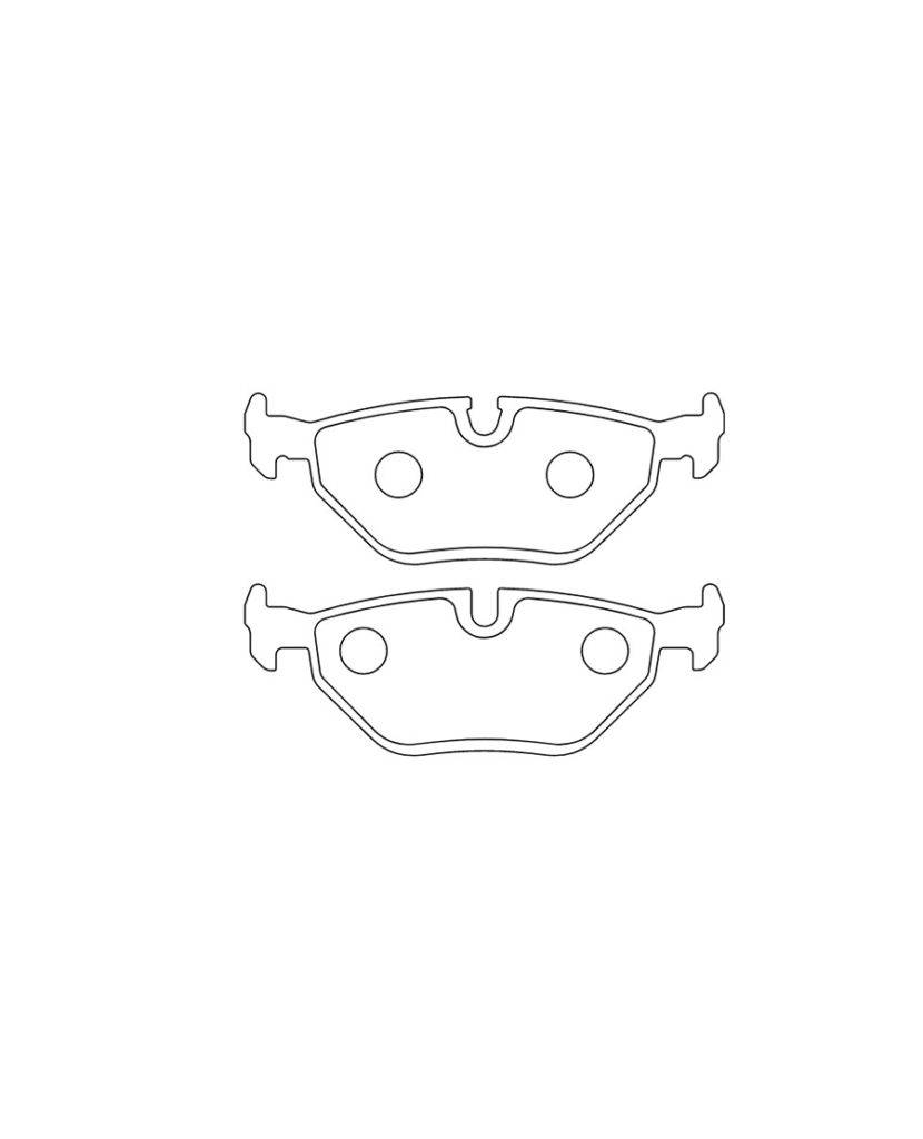Break Pad (BMW E34-E39 1990-2001) — view 2