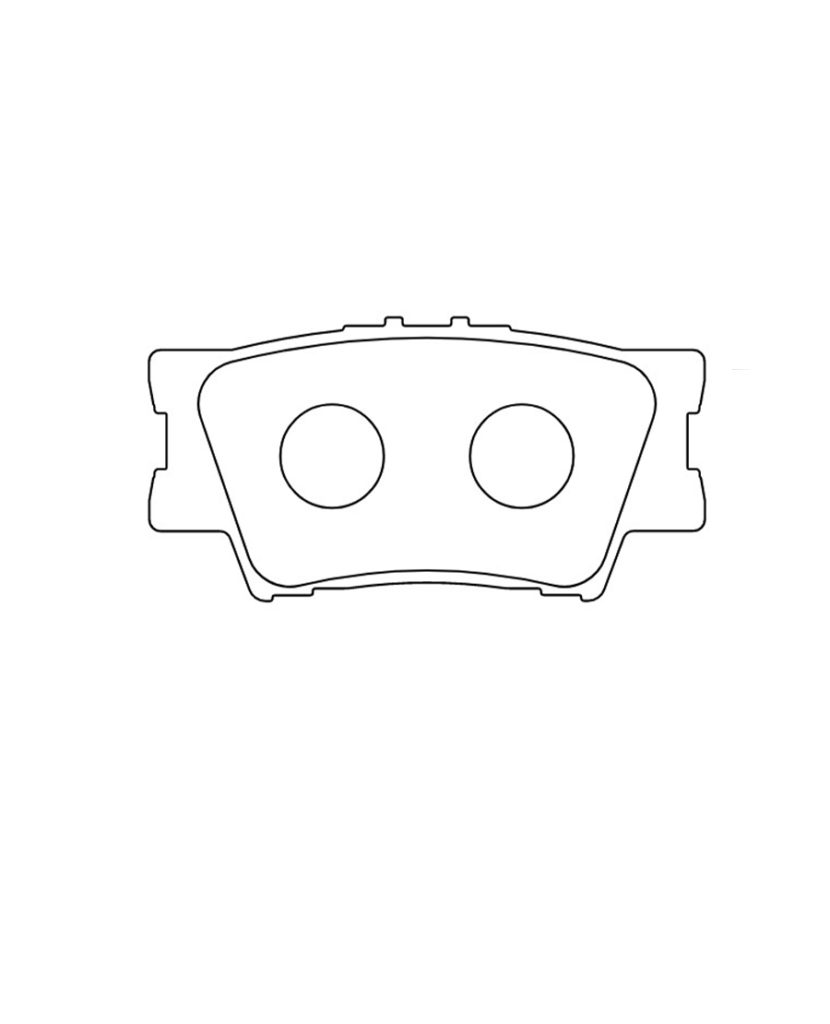 Break Pad (Camry 2007-2011) — view 2