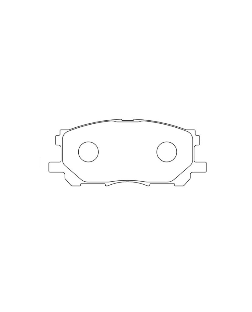 Break Pad (Lexus RX330) — view 2