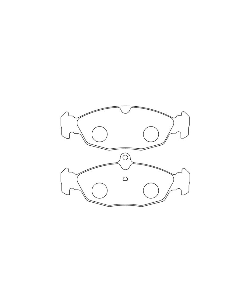 Break Pad (Opel Vectra 89-85 1.8)