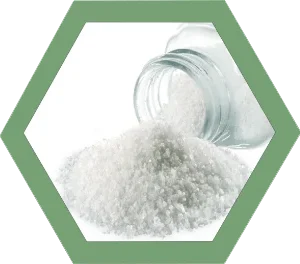 Iodised edible salt from the Guwlyduz combine, Turkmenistan