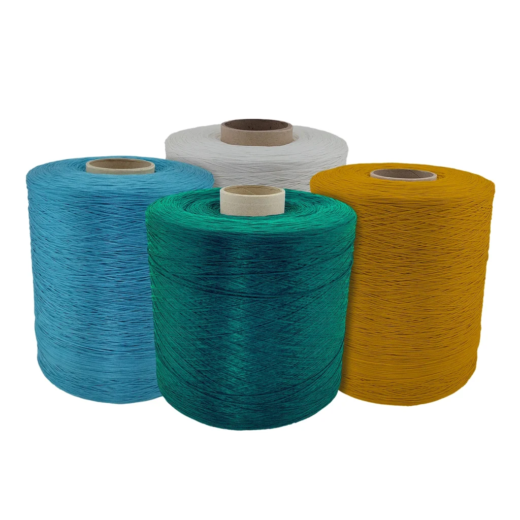 Golden Yarn Polypropylene Carpet Yarn — BCF, Heat-Set, Frieze and Tricolour, 800 to 5000 dtex — view 5