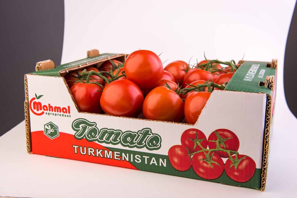 Mahmal Greenhouse Tomatoes — Cluster, Beef and Cherry — Yigit, Turkmenistan