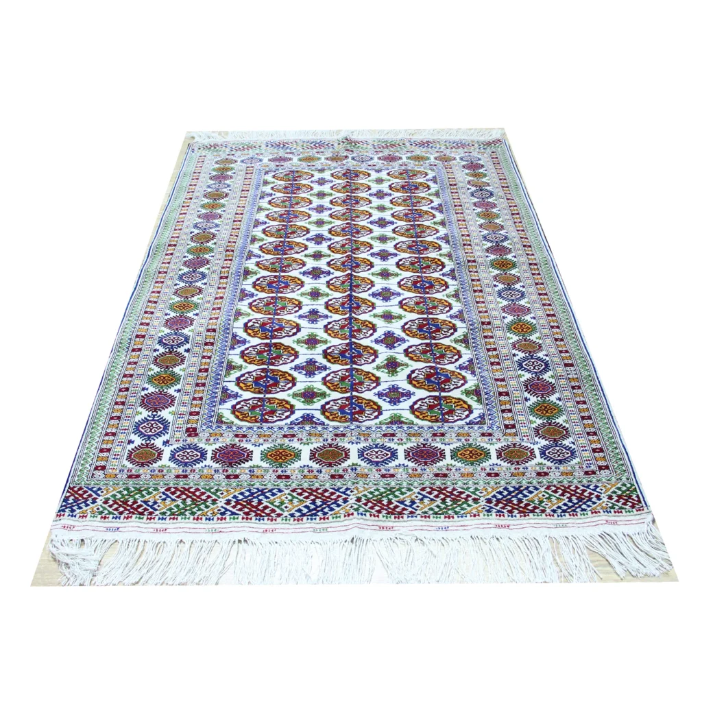 Kumush Yupek Hand-Knotted Turkmen Wool Carpets, Ten Designs, Custom Sizes — view 3