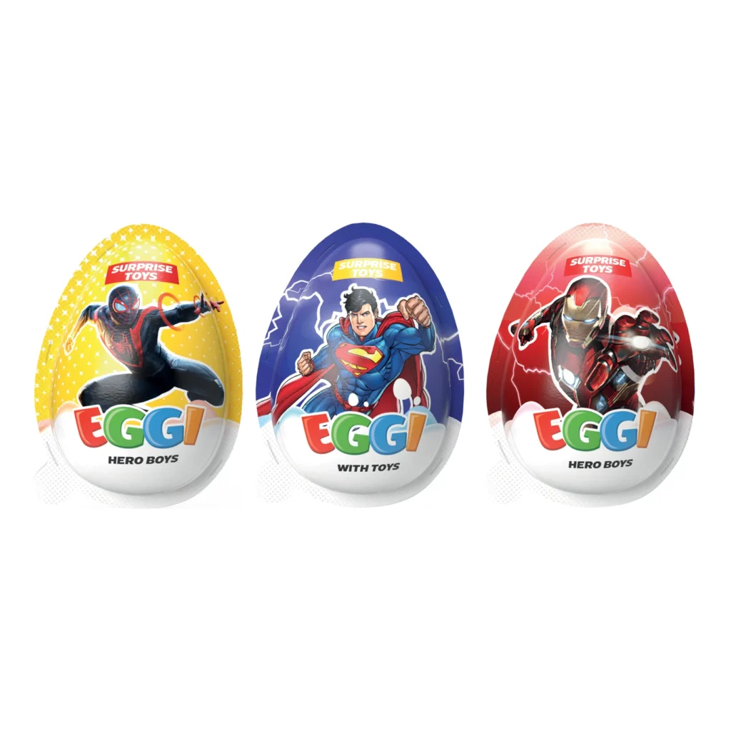 Altyn Yunus Chocolate Surprise Eggs with Toys, 6 SKUs — view 6