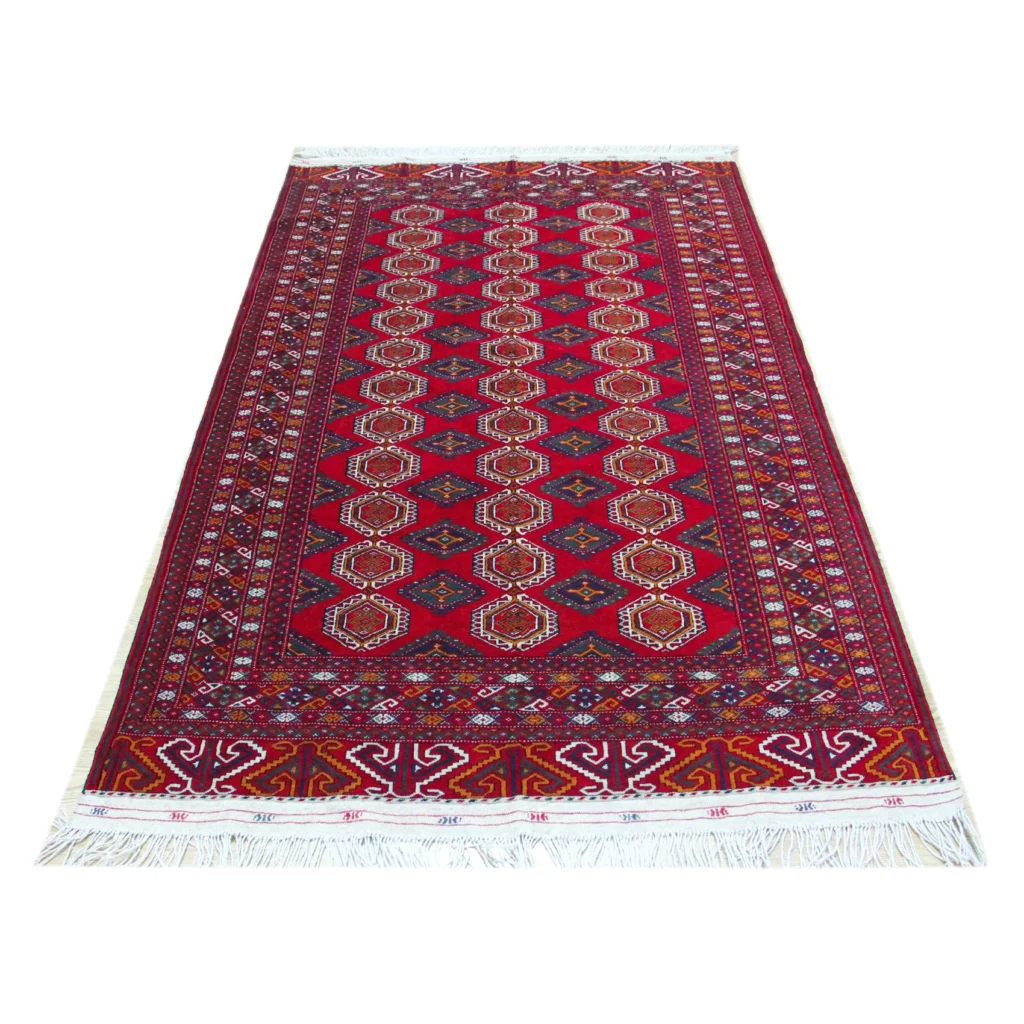 Kumush Yupek Hand-Knotted Turkmen Wool Carpets, Ten Designs, Custom Sizes — view 7