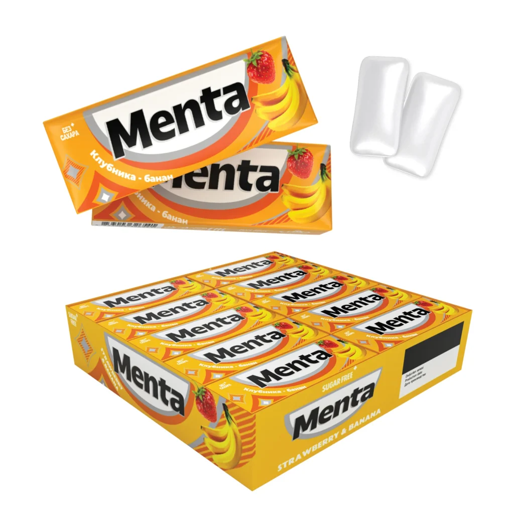Altyn Yunus Chewing Gum — Topgam, Well, Yunus and Menta, 15 SKUs — view 4