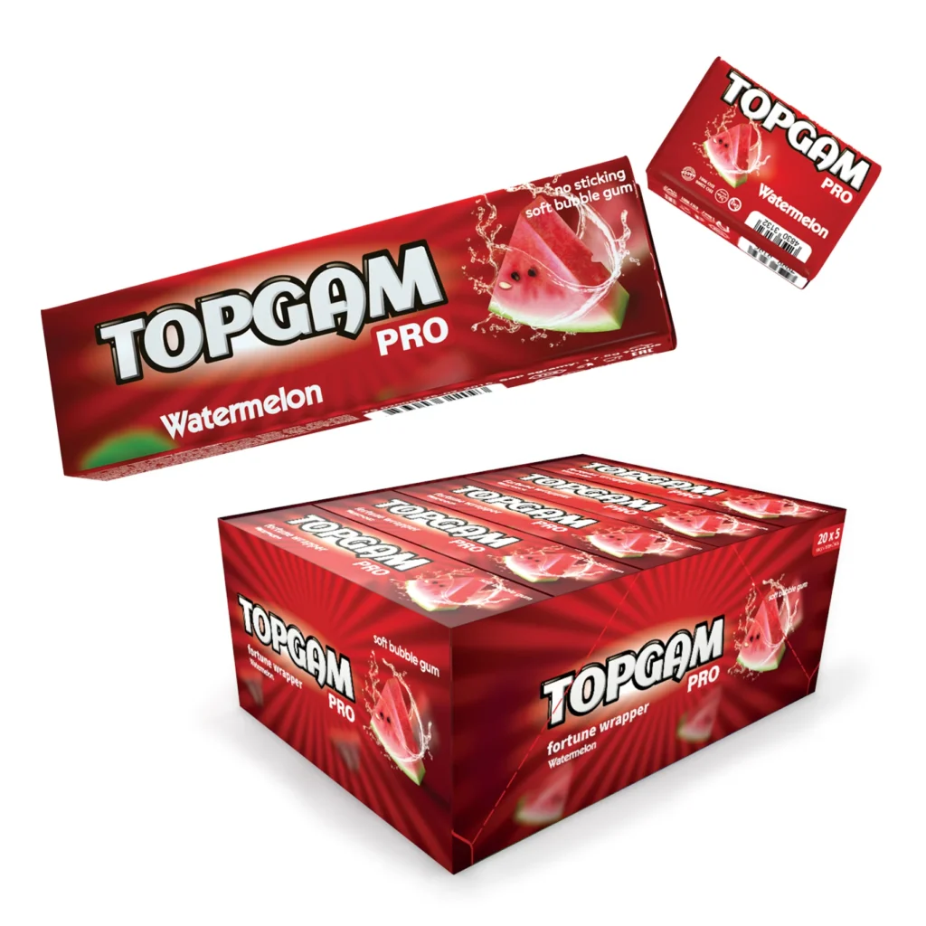 Altyn Yunus Chewing Gum — Topgam, Well, Yunus and Menta, 15 SKUs — view 8