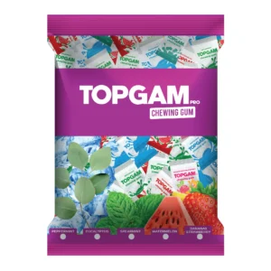 Altyn Yunus Chewing Gum — Topgam, Well, Yunus and Menta, 15 SKUs