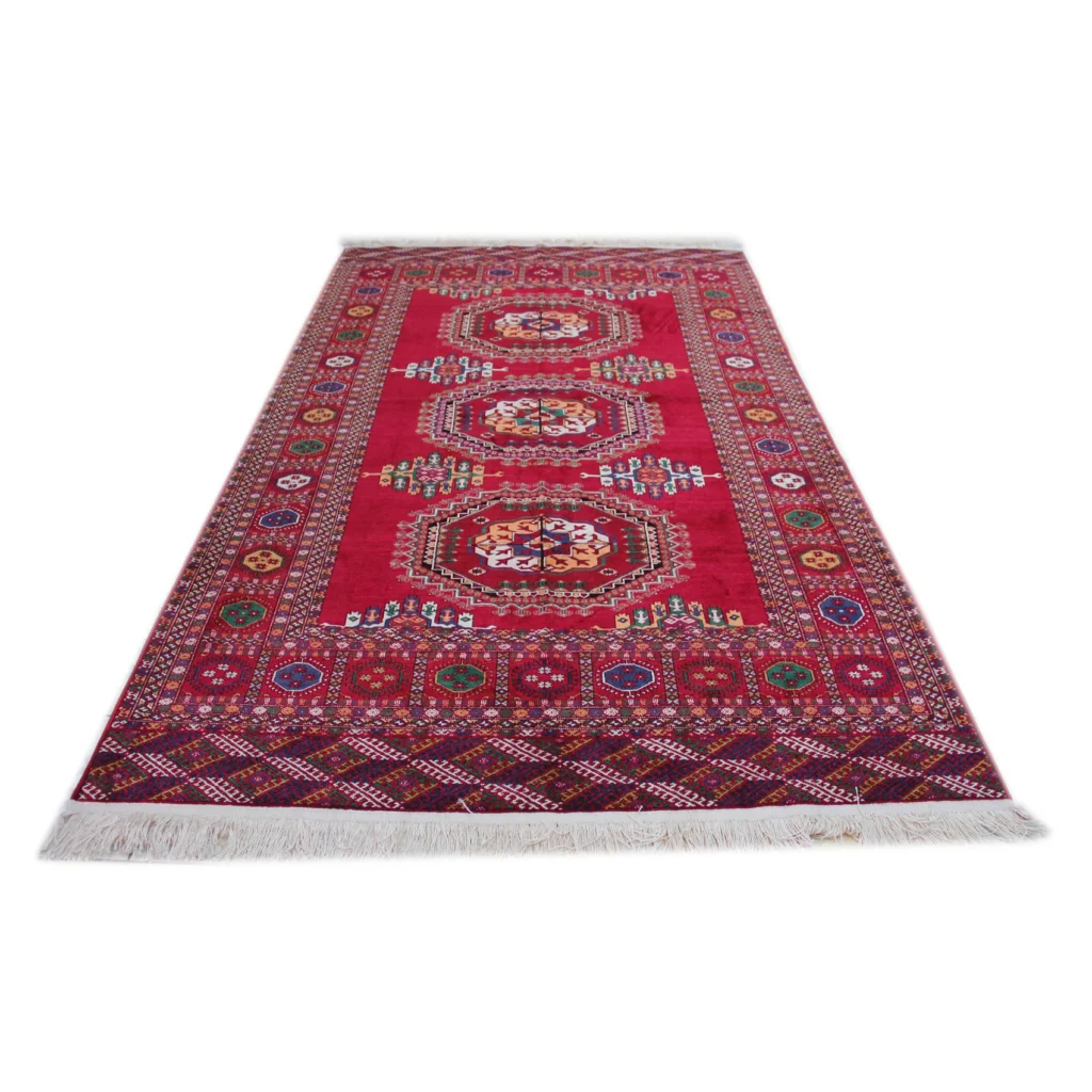 Kumush Yupek Hand-Knotted Turkmen Wool Carpets, Ten Designs, Custom Sizes — view 10